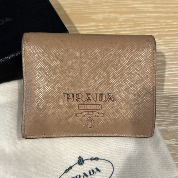 Prada Small Saffiano Leather Wallet - Picture 2 of 5